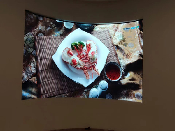 靖远室内P2.5弧形LED屏